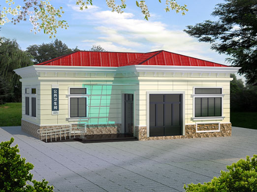 万城镇现代都市型移动厕所