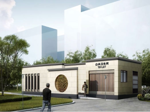 万城镇豪华组装型移动厕所